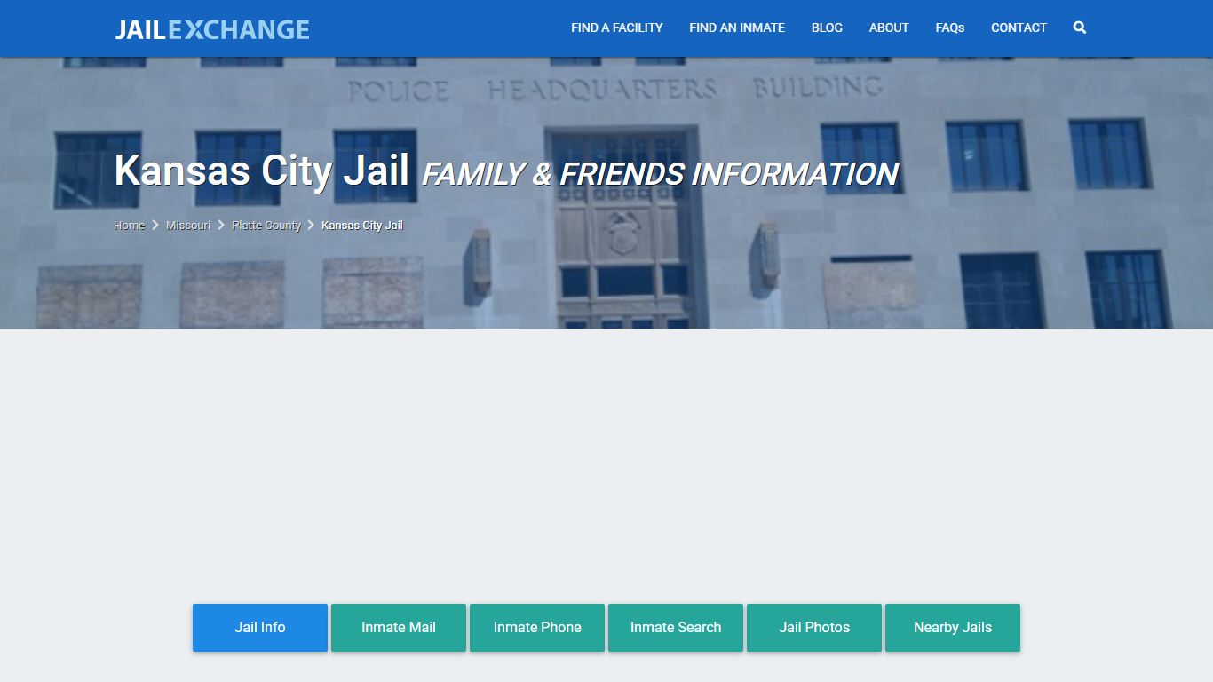 Kansas City Jail MO | Booking, Visiting, Calls, Phone
